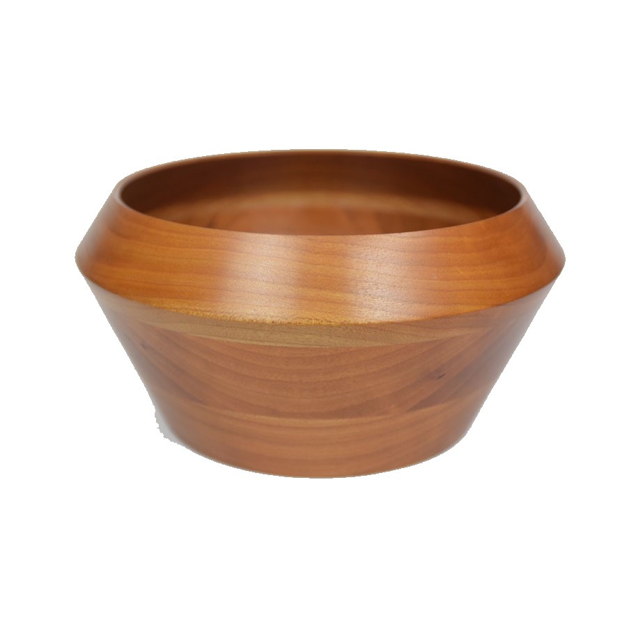 Turned American Cherry Bowl-image